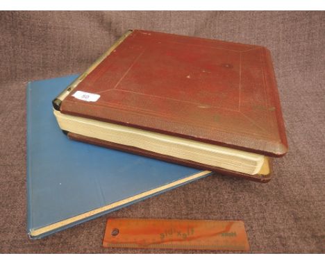 A vintage ledger by Twinlock Holburn with alphabetical index and mechanical key binding and another ledger