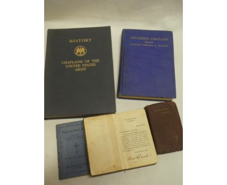 Chaplains of the United States Army; Rogers (E K) Doughboy Chaplain 1946; Fight the Good Fight - book of devotion for use in 