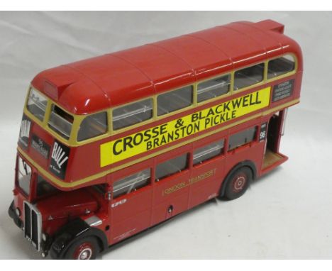 A large Sunstar 1:24 scale London double-deck bus