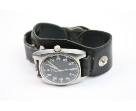 A British Army Issued CWC Cabot Watch Company W10 Wrist Watch Dating To 1976. Watch Is Marked With The Broad Arrow To The Dia