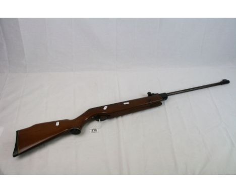 A Vintage Webley Vulcan MK.II .22 Air Rifle.