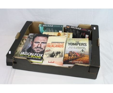 A Collection Of Military Books To Include British Military Land Rovers, Jane's Infantry Weapons 1979-80, German Army Uniforms