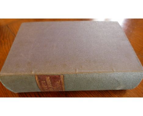 TAYLOR, Alfred S, Die Gifte In Gerichtlich Medinischer Beziehung, Coln 1863, Ed. Dr R Seydeler, 8vo cloth, 412pp, with copy o