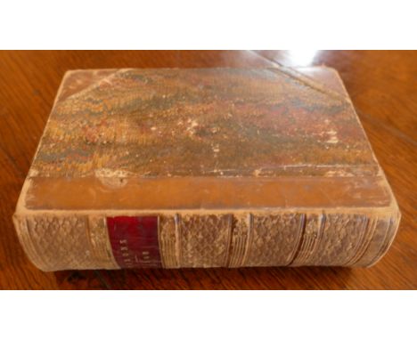 TAYLOR, Alfred S, On Poisons in Relation to Medical Jurisprudence, London 1848, first edition, small 8vo ½ calf. Author's sig