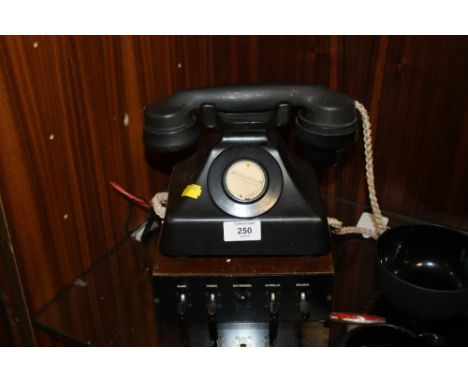 A VINTAGE RAILWAY SWITCHBOARD PHONE
