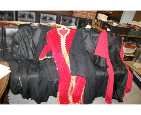 A COLLECTION OF VINTAGE JUDGES CLOTHES AND ROBES