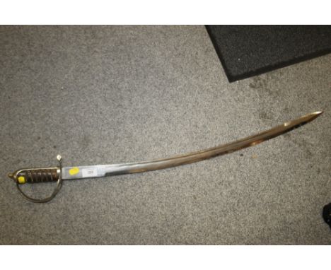 A VINTAGE INDIAN SWORD