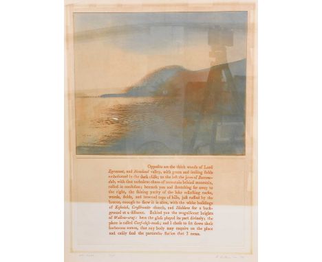 Donald Wilkinson (b.1937)"Clouds over the Sgurr, Eigg"Signed, inscribed and numbered 74/90, print, together with two further 