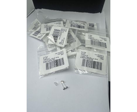 A QUANTITY OF SILVER EARRINGS 