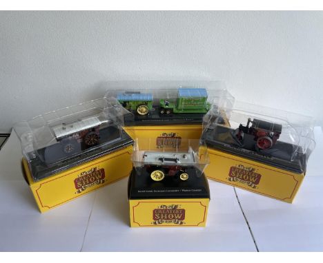 FOUR BOXED THE GREATEST SHOW ON EARTH TRACTION ENGINE RELATED VEHICLES 