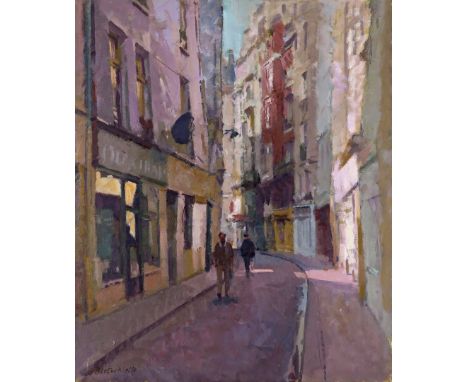  ‡ Cecil H. Birtwhistle (1910-1990) London street scene; Blasted trees, Richmond Park A pair, both signed, one dated 47 Both 