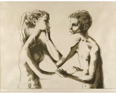  ‡ Michael Ayrton (1921-1975) Without speaking Lithograph 46.5 x 59cm Provenance: The Redfern Gallery, London, 30th November 