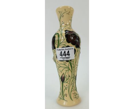 Moorcroft Chocolate Cosmos vase. Height 20cm first in quality 
