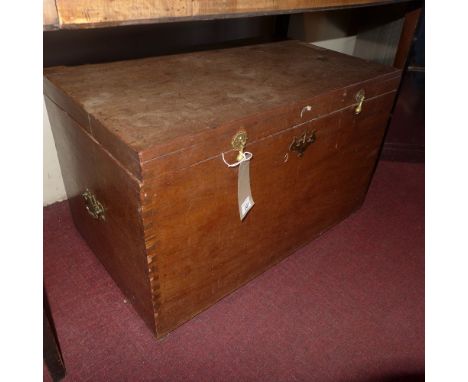 A teak trunk 
