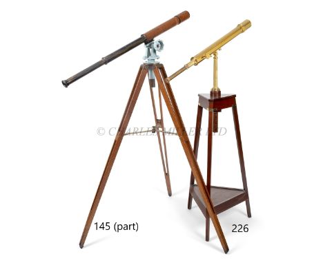 A PAIR OF MODEL NAVAL GUNSwith 20in. tapering three stage ebonized iron barrels with cascabel trunnions and touchhole mounted