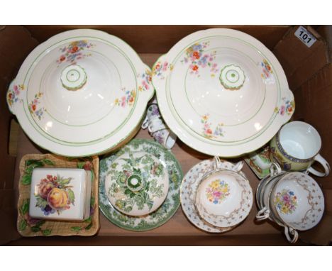 Various Vintage Staffordshire Dinner Tea Sets Coronation Pottery Items 30 pieces  generally excellent undamaged condition ove