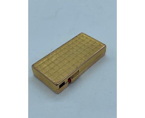 A Gold Plated Flaminare Vintage Lighter