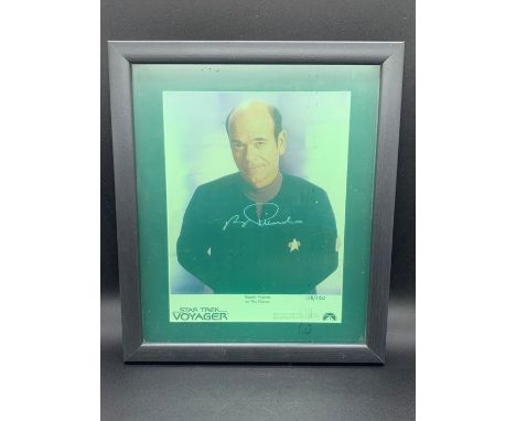 A Framed Robert Ricardo signed photograph 128/150  (This item has a seal to protect the photo)