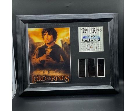 Lord of the Rings Character Edition Frodo 147:1000 original 35MM Filmcell Presentation