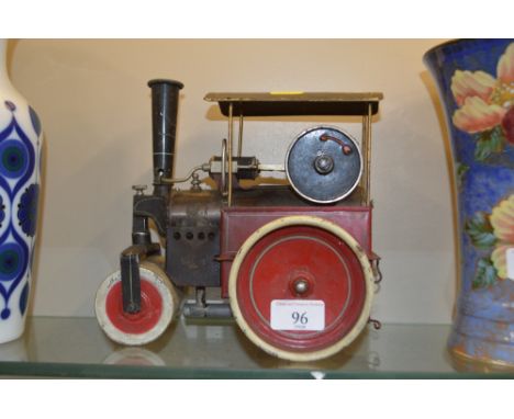 A model steam roller traction engine&nbsp; AF