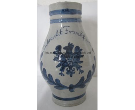 EINTRACHT - SPURS   Large jug presented to Tony Galvin when Tottenham played at Eintracht Frankfurt, 17/3/82 in the European 