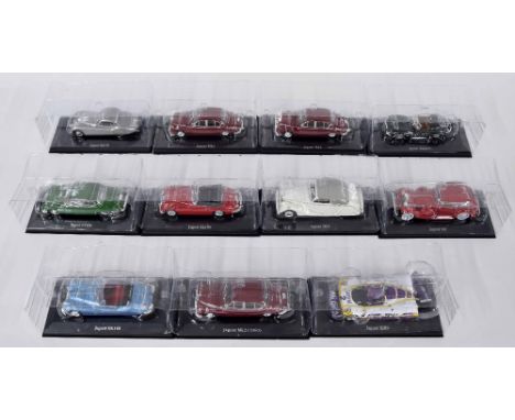 Eleven Editions Atlas scale die cast model Jaguar motor cars