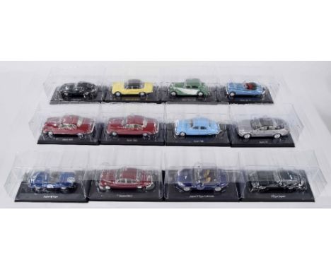 Twelve Editions Atlas scale die cast model Jaguar motor cars