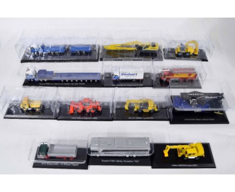 Editions Atlas 'World of Stobart' Special Edition - thirteen die cast scale model Stobart vehicles (13)