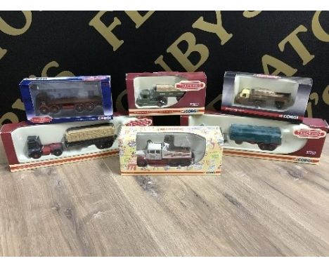TRACKSIDE - A COLLECTION OF 1:76 SCALE (I.E. 00 SCALE) BOXED MODELS IN MINT CONDITION MANUFACTURED BY CORGI. 15 MODELS