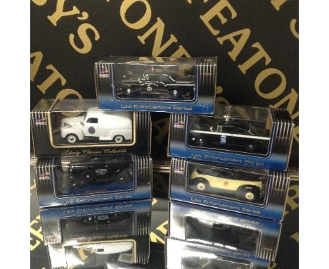 6 LIBERTY CLASSICS 1:24 SCALE LAW ENFORCEMENT SERIES