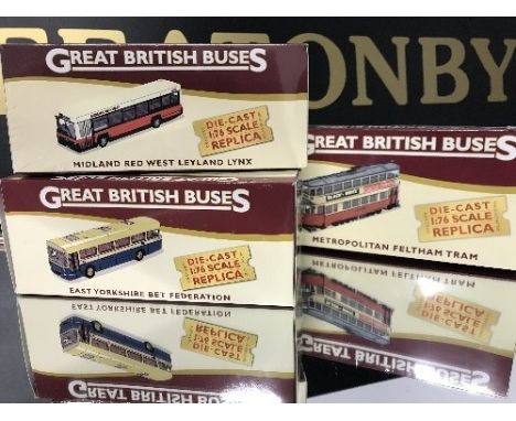 ATLAS EDITIONS GREAT BRITISH BUSES DIE CAST 1:76 SCALE INCLUDING MIDLAND RED WEST LEYLAND LYNX