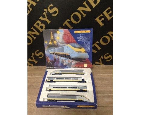 1997 HORNBY EUROSTAR TRAIN PACK  R.665 - box fair set good