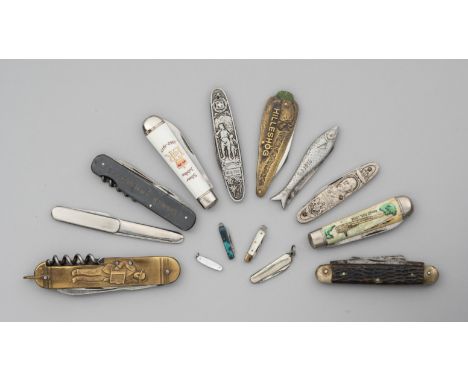 A QUEEN VICTORIA DIAMOND JUBILEE PENKNIFE; TWO GEORGE V AND QUEEN MARY CORONATION PENKNIVES; AND APPROXIMATELY SIXTY FOUR SMA