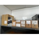 All contents on shelf are Allen Bradley, most items new open box includes: 1 Powerflex 527 25 hp