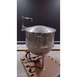 GROEN FT-80 SS DIRECT STEAM KETTLE (Loading Fee $50) (LOCATED Johnson City, TN 37615`)