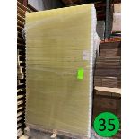 Plastic Forms ( 59 pcs; Teflon, Food Grade ) ; 4X10; Total 40 Square Nests; 2"x3"x2" Square. (