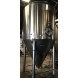 Premier Stainless 60 BBL Stainless Steel Fermentation Tank - Cone Bottom, Glycol Jacketed,