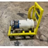 Tri-Clover C32 Portable 7.5 hp Centrifugal Pump, with 1725 RPM Motor, 208/230/460 Volts, 2" x 3"