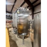 HCI Aprox. 600 gal. Dome-Top, Dome Bottom Vertical Single Shell Tank, Model PRS-A , S/N 29347-