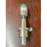 Tri-Clover 2.5 Divert Valve, #761TR-21W-10S-2 1/2-SFY-316L with Stainless Teflon Stem (Loading