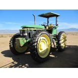 2009 John Deere Model 7410 Tractor, Open Canopy, (Needs Throttle Cable), S/N RW7410C001006 Site