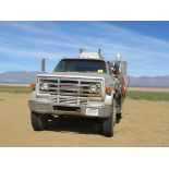 1988 GMC Fuel and Lube Truck with 650 gal. Main Tank, (2) 50 gal. Main Tank, (2) 50 Gal. Side Tanks,