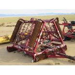 2013 Parma Model PA3524307 Roller Harrow, 2 Rows, Front and Rear Roller, S/N 99594-13 08 Site