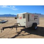 Ingersoll Rand Model VHP400 Air Compressor, Portable, 4683 Hours, Single Axle, Diesel Power, S/N