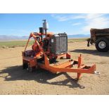 2008 Godwin Model D225 Water Pump, 8in. X 8in., Trailer Mounted, Single Axle Trailer, Caterpillar