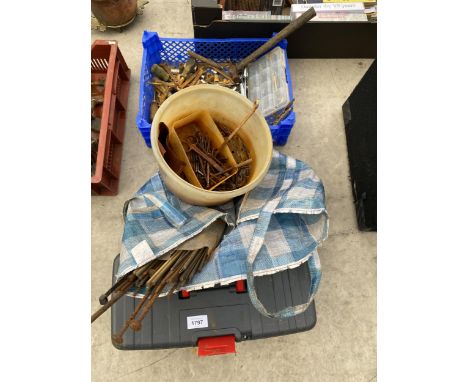AN ASSORTMENT OF TOOLS TO INCLUDE SOCKETS AND SPANNERS ETC 