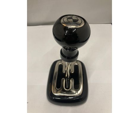 A BMW GEAR STICK ON A BASE HEIGHT 18CM 