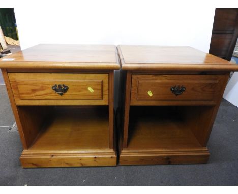 Pair of Bedside Tables with Drawer and Shelf under 