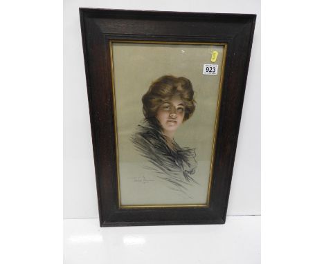 Portrait Signed by Philip Boileau 1903 