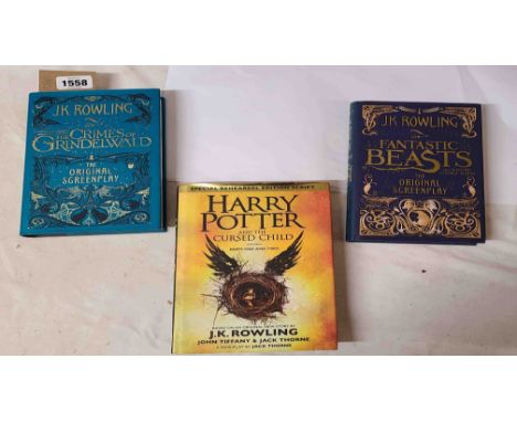 J.K. Rowling: Harry Potter and the Cursed Child 'Special Rehersal Edition Script' ISBN 9780751565355, Fantastic Beasts and Wh